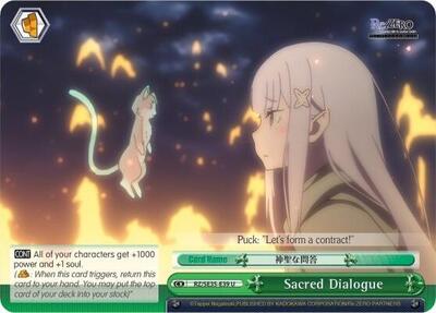 Sacred Dialogue — Re:ZERO: The Frozen Bond