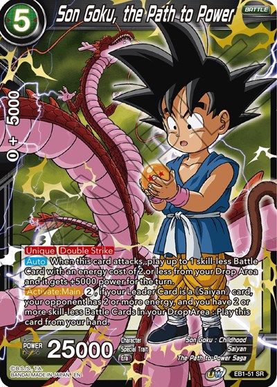 Son Goku, the Path to Power EB1-51