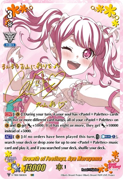 Growth of Feelings, Aya Maruyama [V Format] V-TB01/SSR11EN
