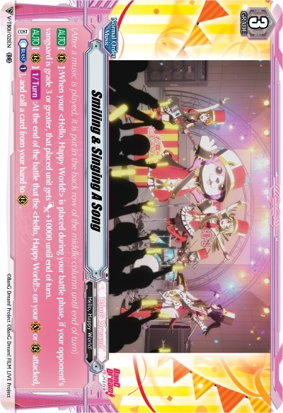 Smiling & Singing A Song [V Format] V-TB01/021EN