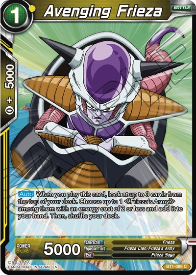 Avenging Frieza BT1-089