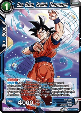 Son Goku, Hellish Throwdown BT13-056