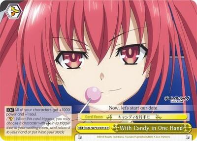 With Candy in One Hand DAL/W79-E023 CR