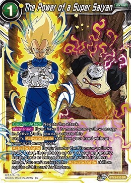The Power of a Super Saiyan BT13-120