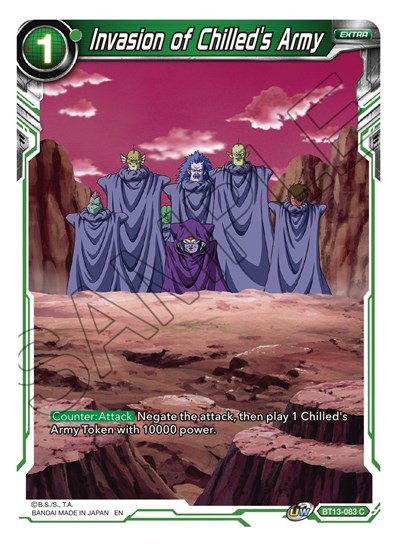 Invasion of Chilled's Army BT13-083