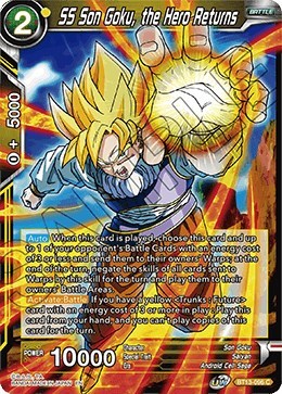 SS Son Goku, the Hero Returns BT13-096