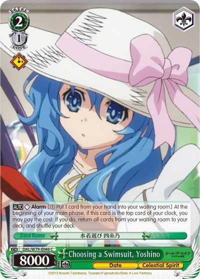 Choosing a Swimsuit, Yoshino DAL/W79-E046 C