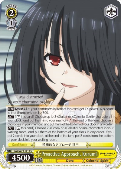 Proactive Approach, Kurumi DAL/W79-E014 U