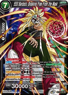 SS3 Bardock, Breaking Free From the Mask BT13-125