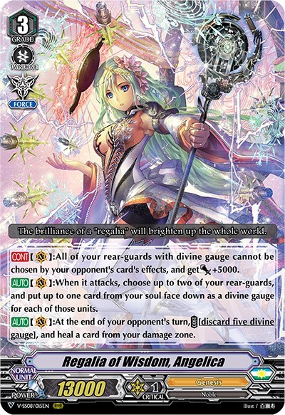 Regalia of Wisdom, Angelica [V Format] V-SS08/015EN