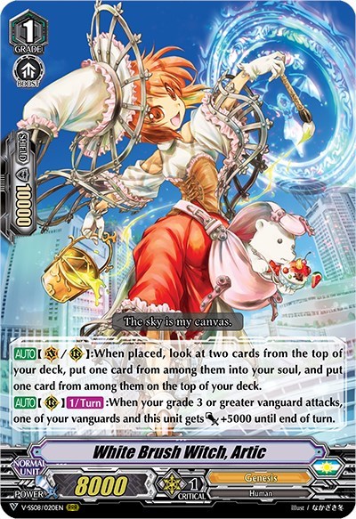 White Brush Witch, Artic [V Format] V-SS08/020EN