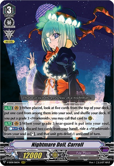 Nightmare Doll, Carroll [V Format] V-SS08/061EN