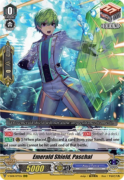 Emerald Shield, Paschal [V Format] V-SS08/077EN