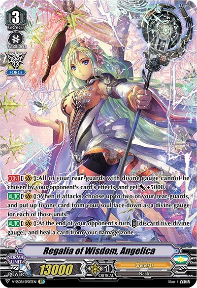 Regalia of Wisdom, Angelica [V Format] V-SS08/SP03EN