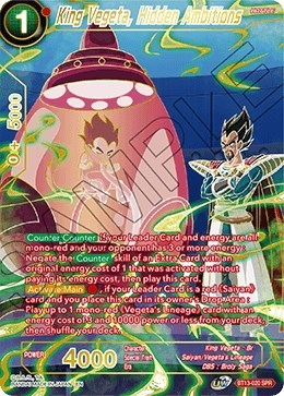 King Vegeta, Hidden Ambitions BT13-020