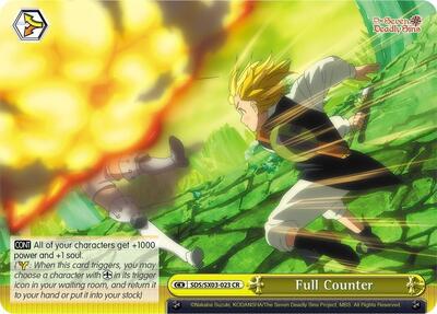 Full Counter SDS/SX03-023 CR