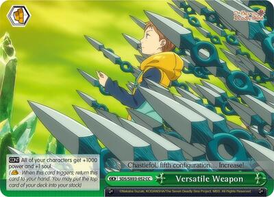 Versatile Weapon SDS/SX03-052 CC