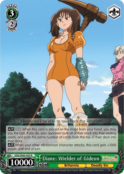 Diane: Wielder of Gideon SDS/SX03-033 R