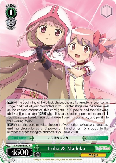 Iroha & Madoka MR/W80-E032 R