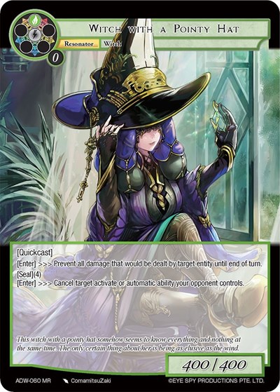 Witch with a Pointy Hat 
