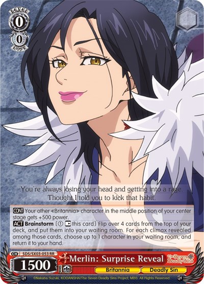 Merlin: Surprise Reveal SDS/SX03-053 RR