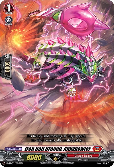 Iron Ball Dragon, Ankybowler [D Format] D-SD01/007EN
