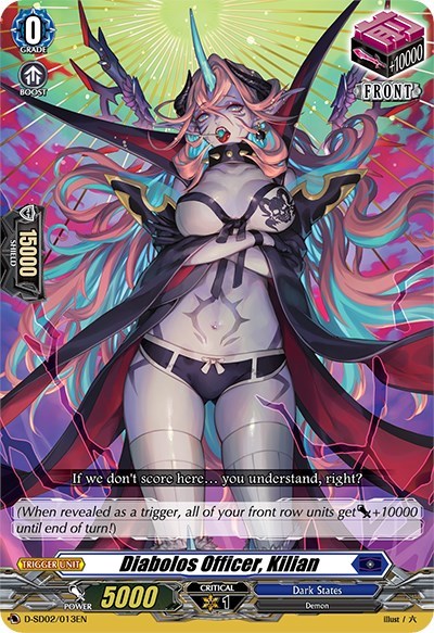 Diabolos Officer, Kilian [D Format] D-SD02/013EN