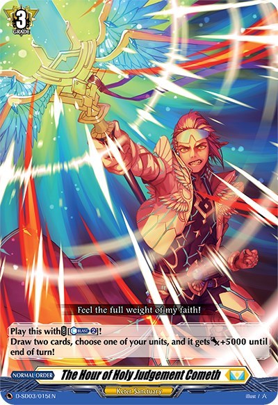 The Hour of Holy Judgement Cometh [D Format] D-SD03/015EN