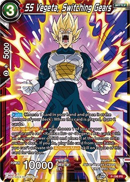 SS Vegeta, Switching Gears P-296