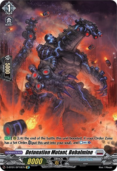 Detonation Mutant, Bobalmine [D Format] D-BT01/SP18EN