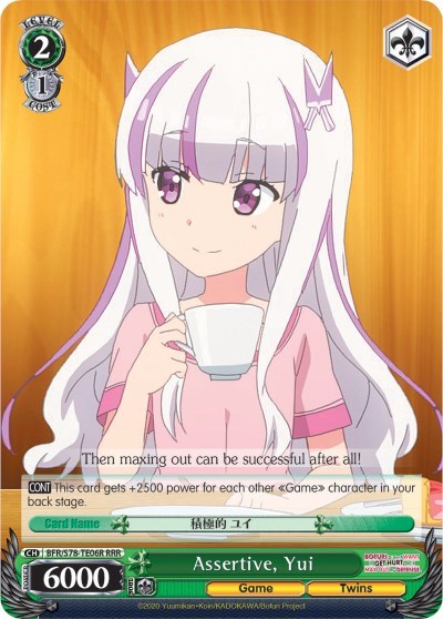 Assertive, Yui BFR/S78-TE06R RRR