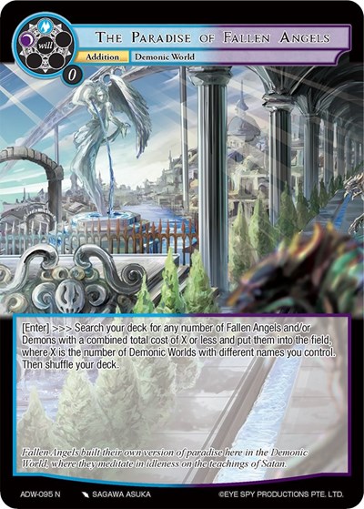The Paradise of Fallen Angels 