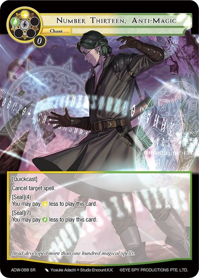Number Thirteen, Anti-Magic 