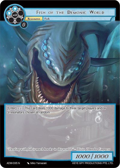Fish of the Demonic World 
