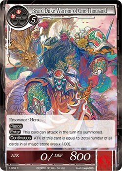 Beard Duke Warrior of One-Thousand 1-059