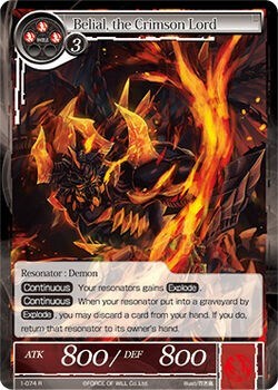 Belial, the Crimson Lord 1-074