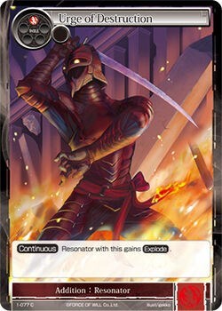 Urge of Destruction 1-077