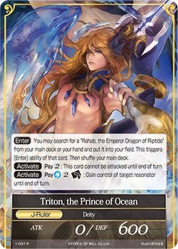 Oathkeeper of the Sacred Sea // Triton, the Prince of Ocean 1-097/J