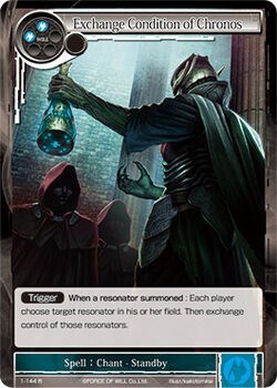 Exchange Condition of Chronos 1-144