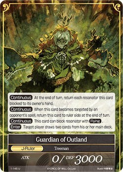 Guardian of Outland // Guardian of Outland 1-145/J