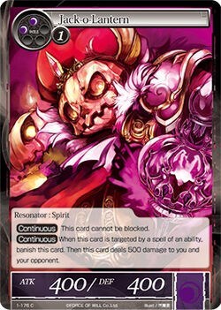 Jack-o-Lantern — ABC Duel Decks