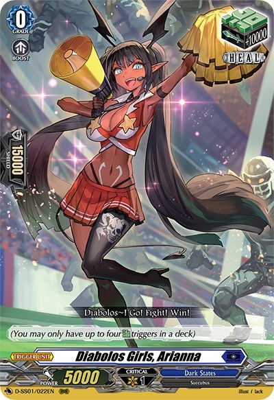 Diabolos Girls, Arianna [D Format] D-SS01/022EN