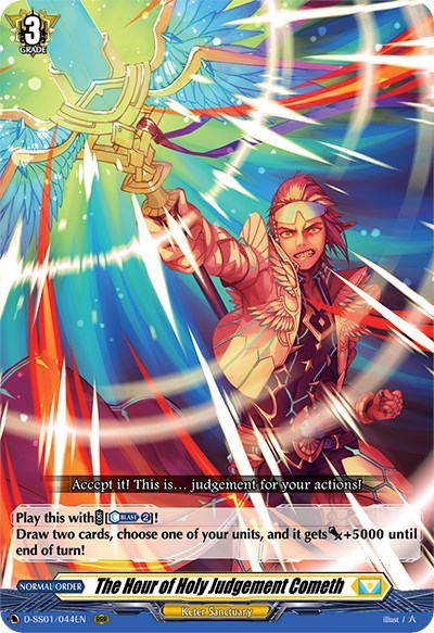 The Hour of Holy Judgement Cometh [D Format] D-SS01/044EN