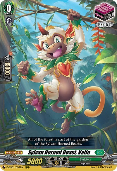 Sylvan Horned Beast, Valin [D Format] D-SS01/054EN