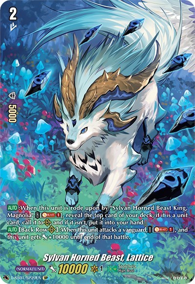 Sylvan Horned Beast, Lattice [D Format] D-SS01/SP20EN
