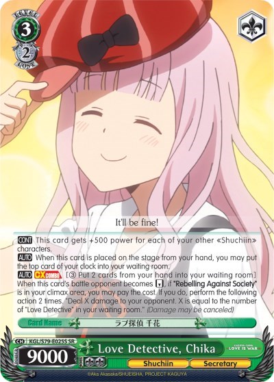 Love Detective, Chika KGL/S79-E025S SR