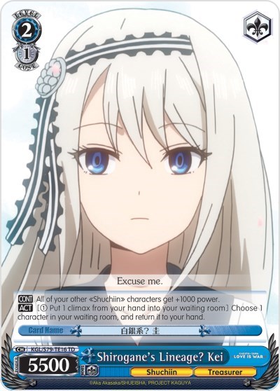 Shirogane's Lineage? Kei KGL/S79-TE16 TD