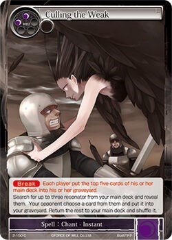 Culling the Weak 2-150
