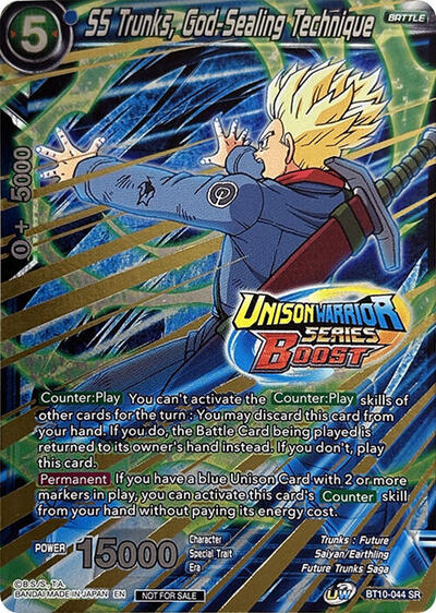 SS Trunks, God-Sealing Technique BT10-044