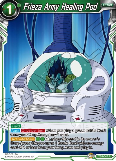 Frieza Army Healing Pod TB3-047